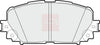 Apec Brake Pads Set PAD1572 thumbnail