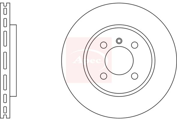Apec Brake Disc DSK539 - image 2