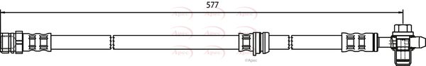 Apec Brake Hose HOS3700 - image 2