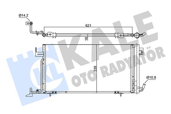 NRF Air Conditioning Condenser 350660 - image 2