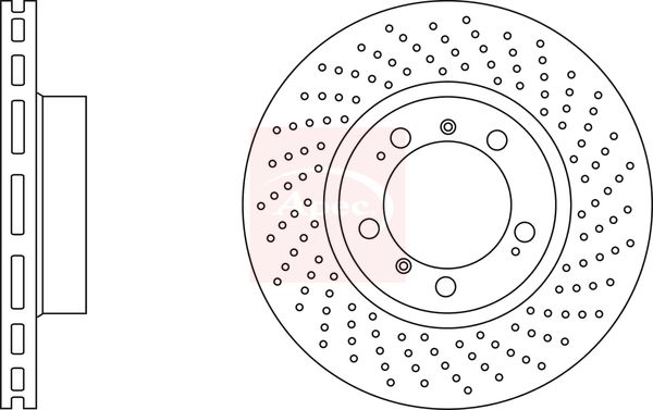 Apec Brake Disc DSK2468 - image 2