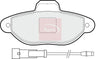 Apec Brake Pads Set PAD812 thumbnail