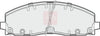 Apec Brake Pads Set PAD1880 thumbnail