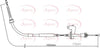 Apec Handbrake Cable CAB1299 thumbnail