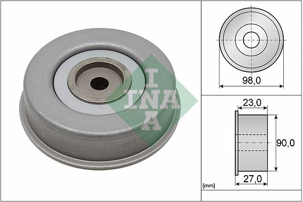INA Drive Belt Deflection Guide Pulley 532038120 - image 2