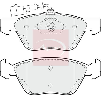 Apec Brake Pads Set PAD937 - image 2