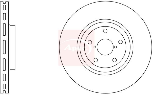 Apec Brake Disc DSK2750 - image 2
