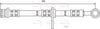 Apec Brake Hose HOS3074 thumbnail