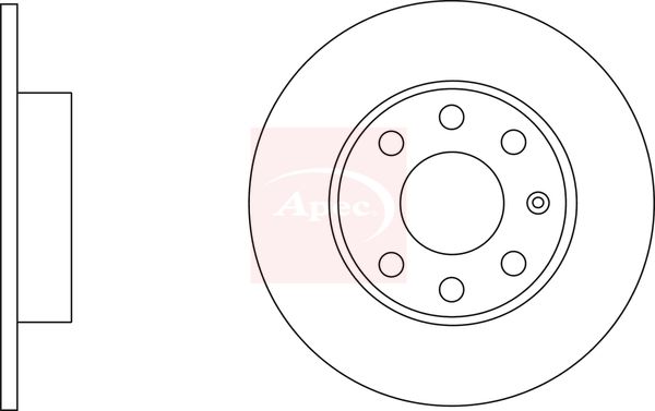Apec Brake Disc DSK2798 - image 2