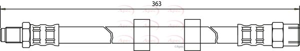 Apec Brake Hose HOS3389 - image 2