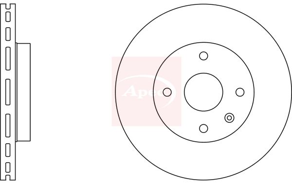 Apec Brake Disc DSK2810 - image 2