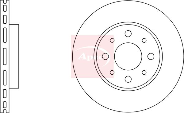 Apec Brake Disc DSK2219 - image 3