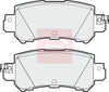 Apec Brake Pads Set PAD1916 thumbnail