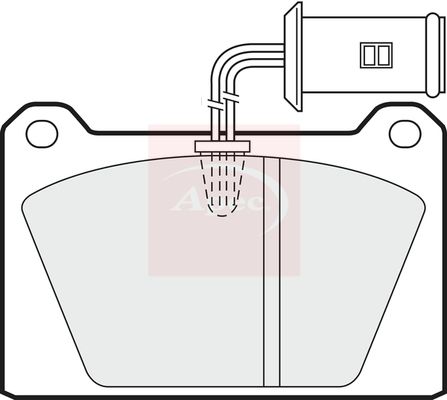 Apec Brake Pads Set PAD78 - image 2