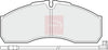 Apec Brake Pads Set PAD1495 thumbnail
