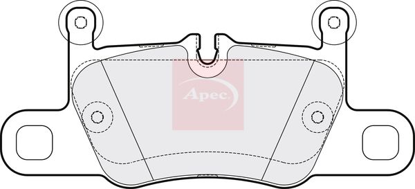 Apec Brake Pads Set PAD2143 - image 2