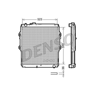 Denso Radiator DRM50037