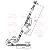 Apec Brake Hose HOS3939 thumbnail