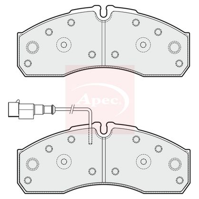 Apec Brake Pads Set PAD1885 - image 5