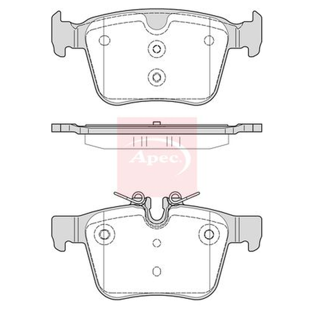 Apec Brake Pads Set PAD2268 - image 5