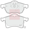 Apec Brake Pads Set PAD1023 thumbnail
