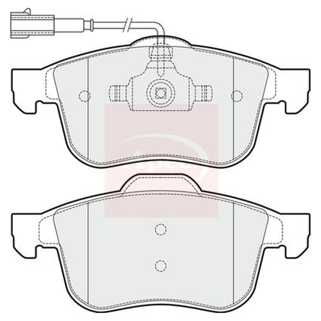 Apec Brake Pads Set PAD1480 - image 5