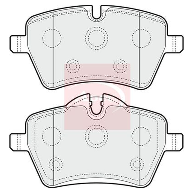 Apec Brake Pads Set PAD1577 - image 5