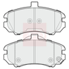 Apec Brake Pads Set PAD1642 thumbnail