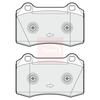 Apec Brake Pads Set PAD1661 thumbnail