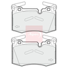 Apec Brake Pads Set PAD1683 thumbnail