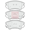 Apec Brake Pads Set PAD1684 thumbnail