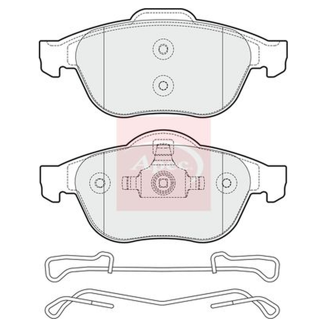 Apec Brake Pads Set PAD1685 - image 5