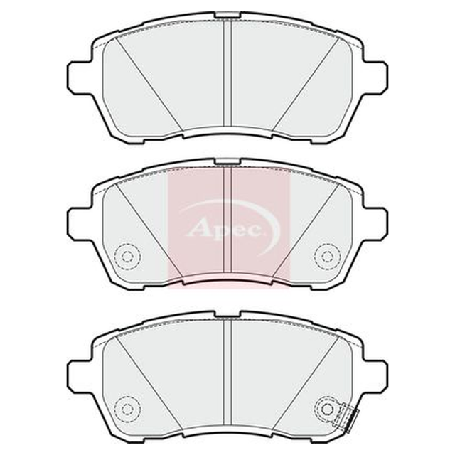 Apec Brake Pads Set PAD1706 - image 4