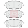 Apec Brake Pads Set PAD1706 thumbnail