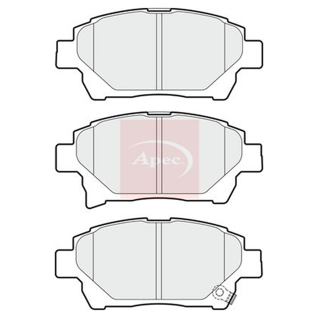 Apec Brake Pads Set PAD1722 - image 4