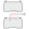 Apec Brake Pads Set PAD1747 thumbnail