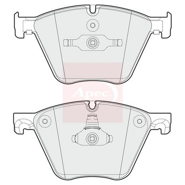 Apec Brake Pads Set PAD1750 - image 5