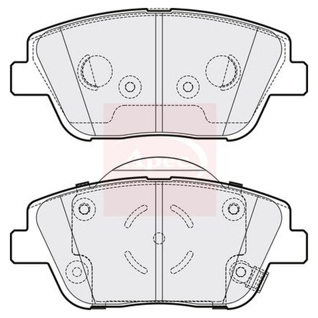 Apec Brake Pads Set PAD1755 - image 5
