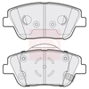 Apec Brake Pads Set PAD1755 thumbnail