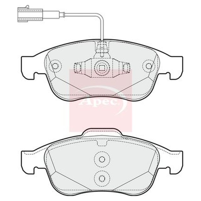 Apec Brake Pads Set PAD1795 - image 5
