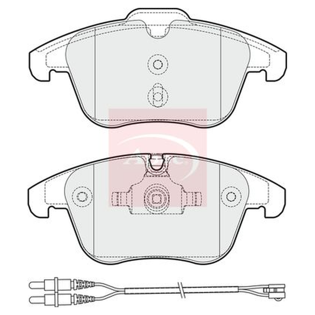 Apec Brake Pads Set PAD1824 - image 5
