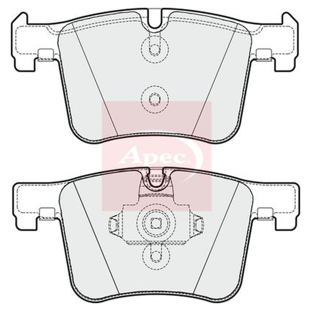 Apec Brake Pads Set PAD1830 - image 5