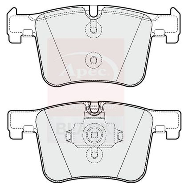 Apec Brake Pads Set PAD1830B - image 5