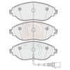 Apec Brake Pads Set PAD1844B thumbnail