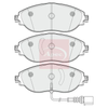 Apec Brake Pads Set PAD1844 thumbnail