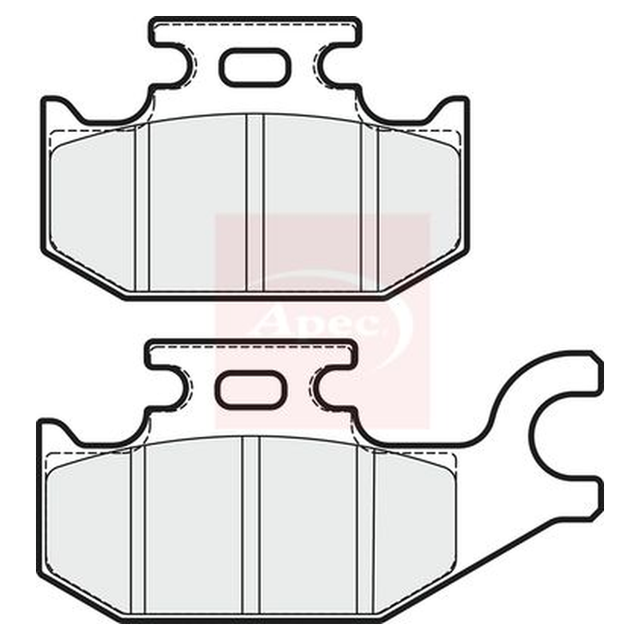 Apec Brake Pads Set PAD1863 - image 5