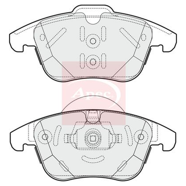Apec Brake Pads Set PAD1878 - image 5