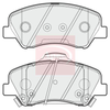 Apec Brake Pads Set PAD1883 thumbnail