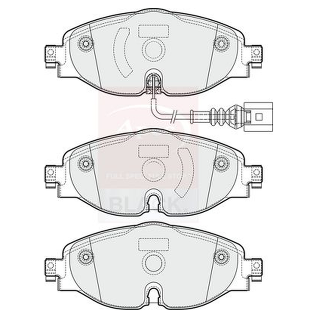 Apec Brake Pads Set PAD1902B - image 5
