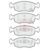 Apec Brake Pads Set PAD1933 thumbnail